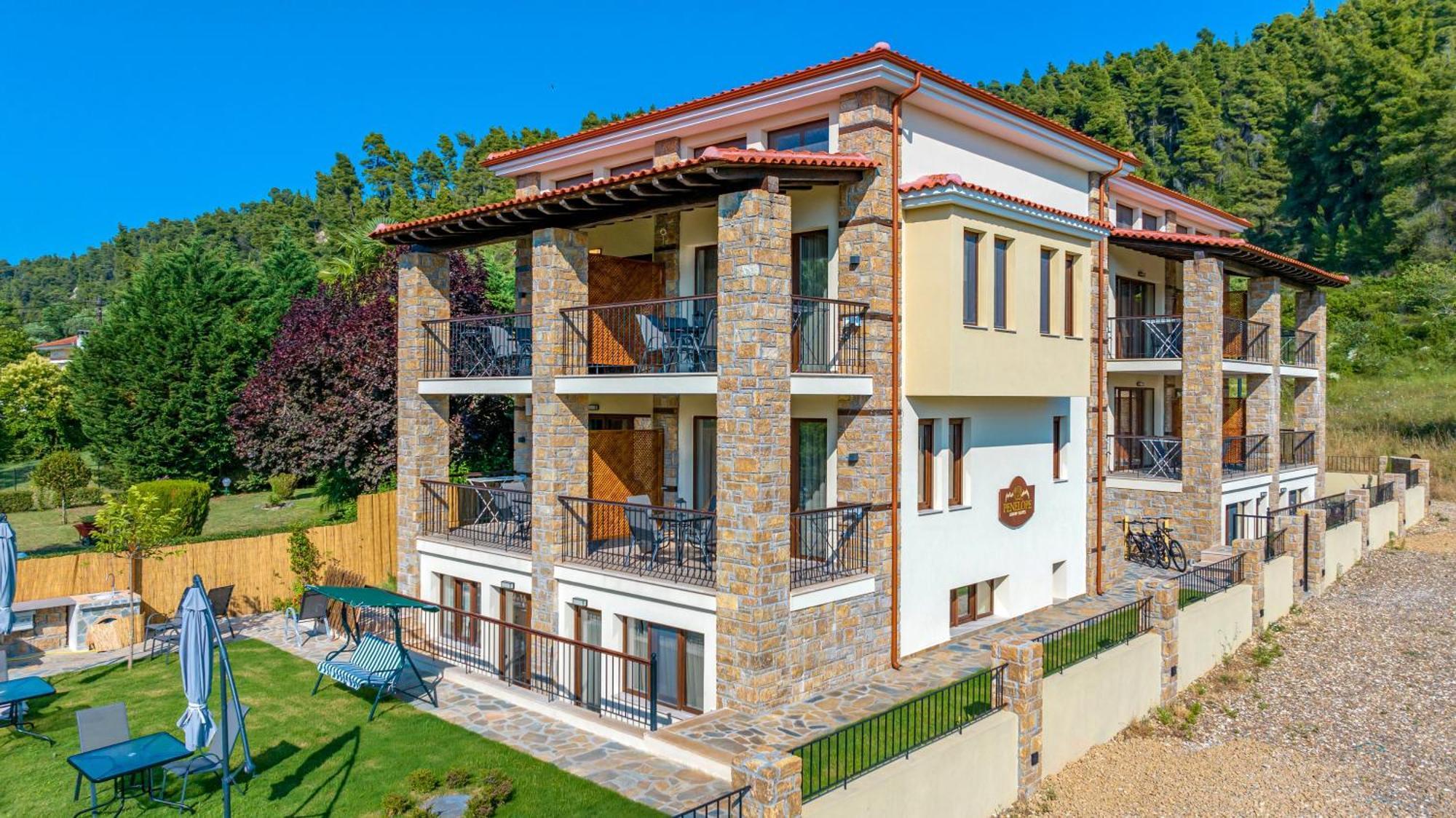 Penelope Luxury Suites Foúrka Eksteriør bilde